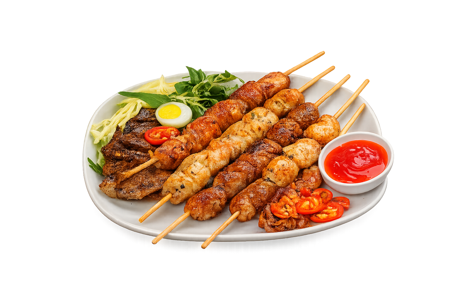 Xiên nướng thập cẩm
